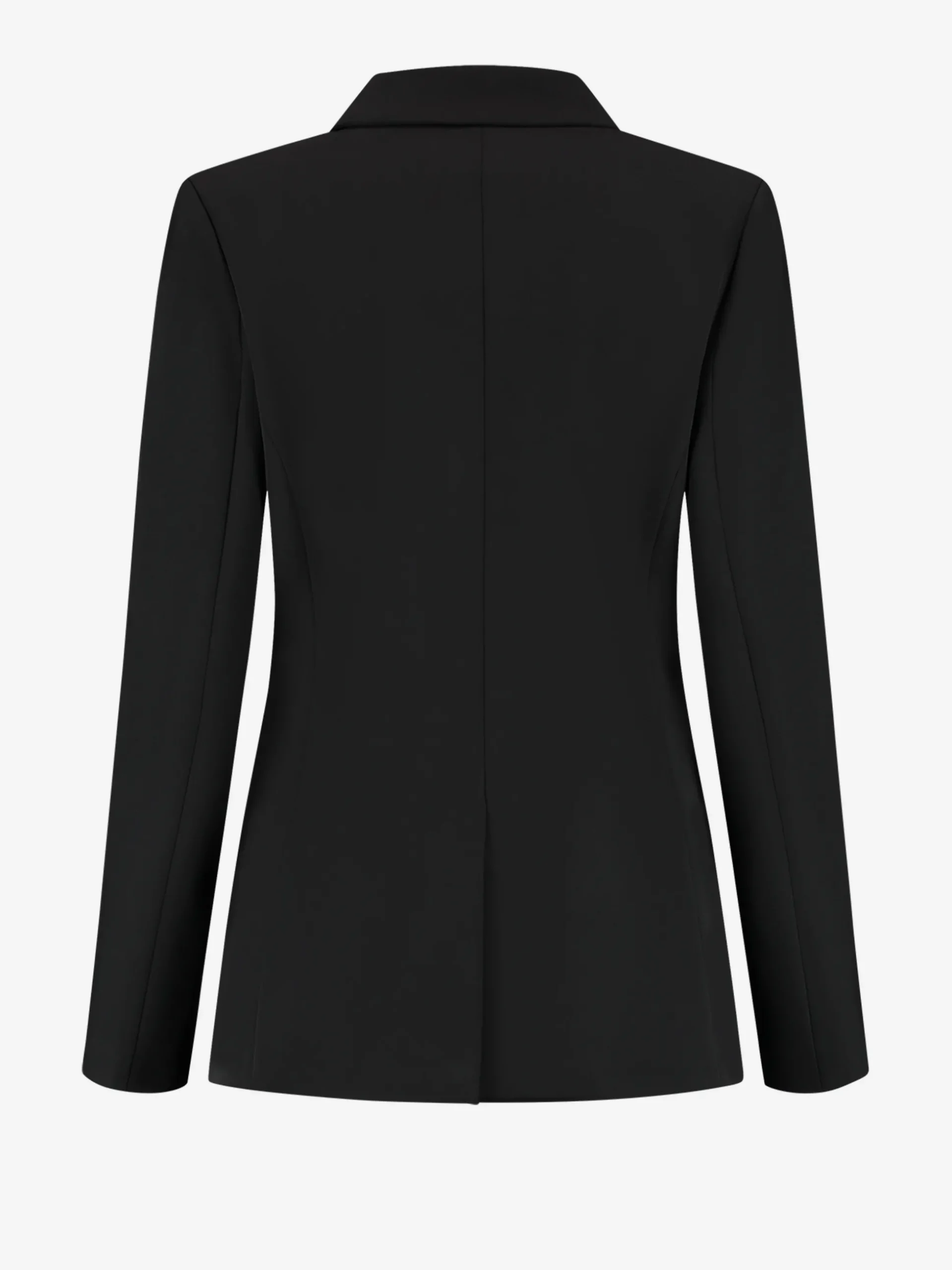 Aansluitende blazer met glitter studs