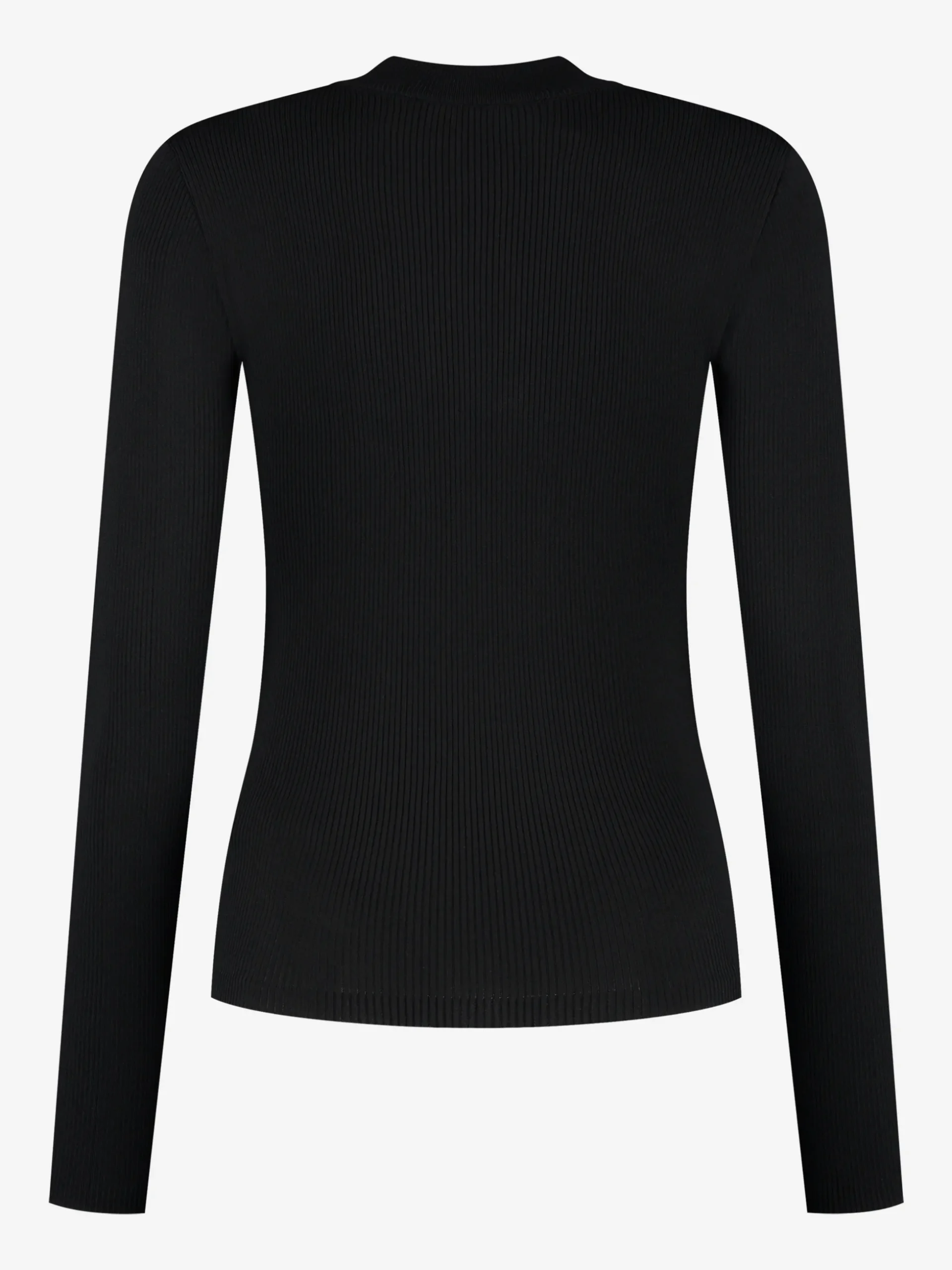 Aansluitende top met veter detail