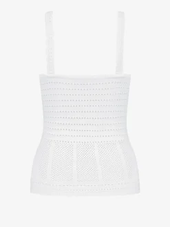 Ajour knit tanktop