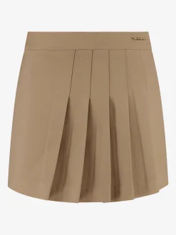 A-lijn skort met plooien