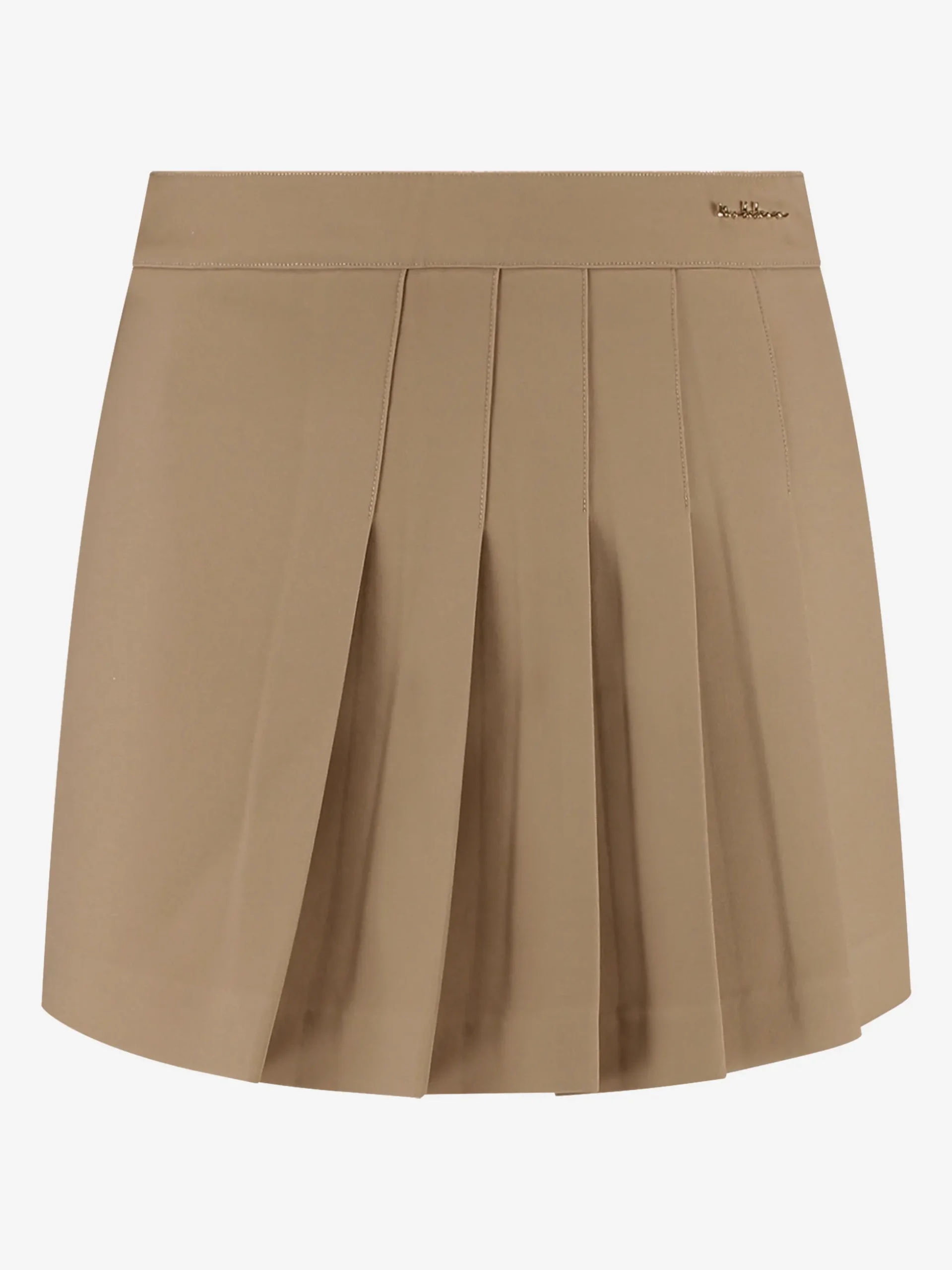 A-lijn skort met plooien