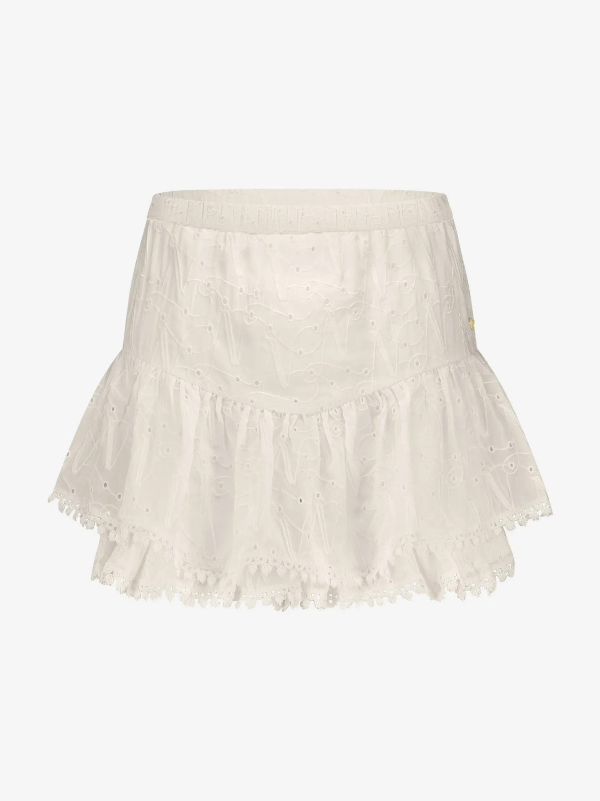 A-lijn skort van broderie anglaise