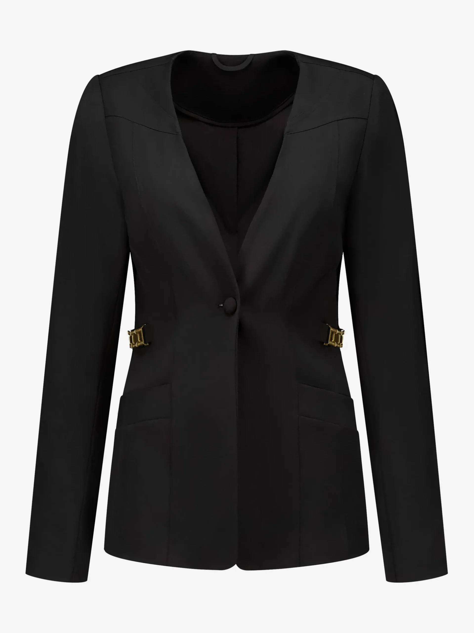 Blazer met ketting detail