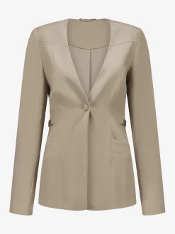 Blazer met ketting detail