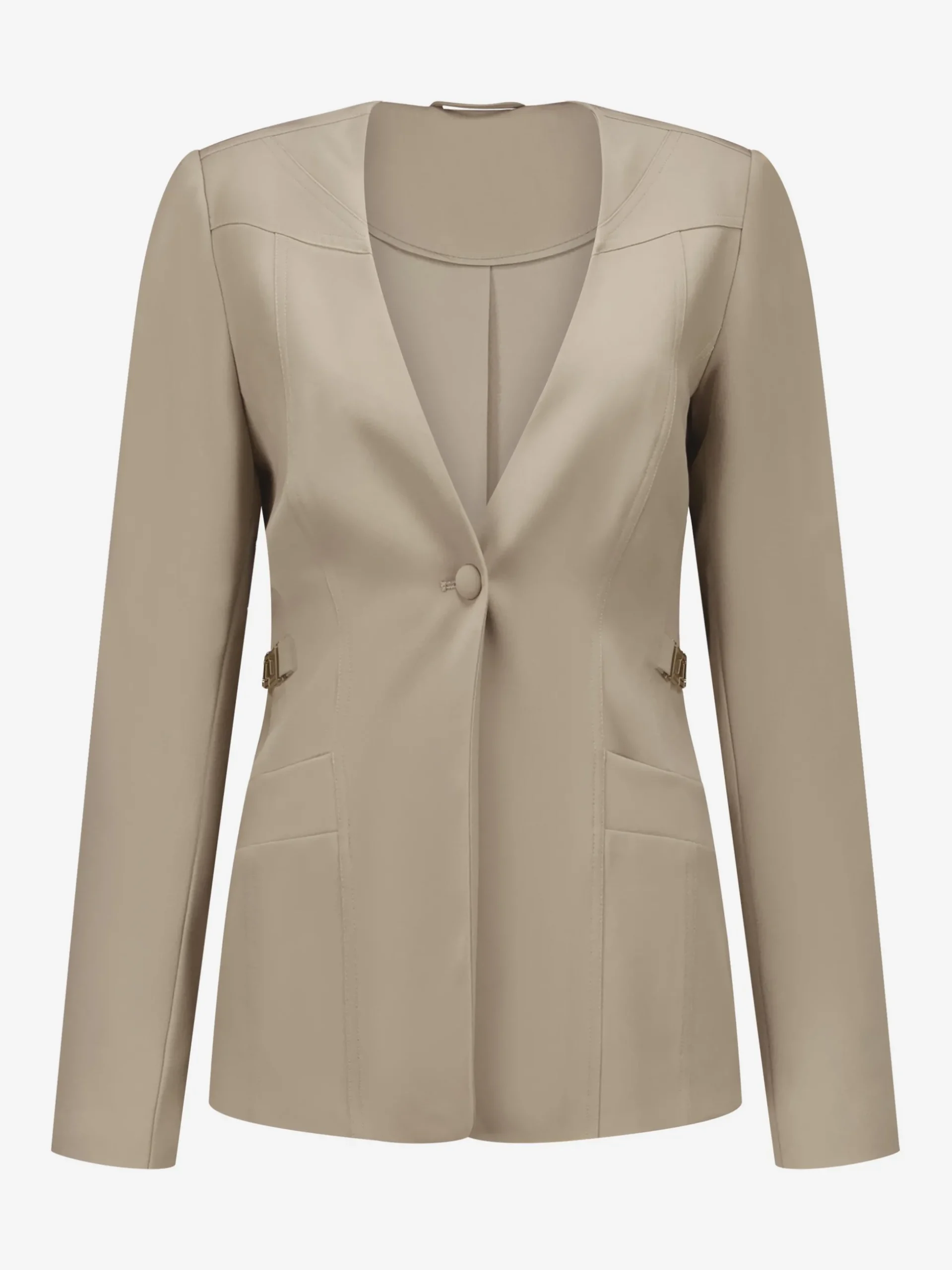 Blazer met ketting detail