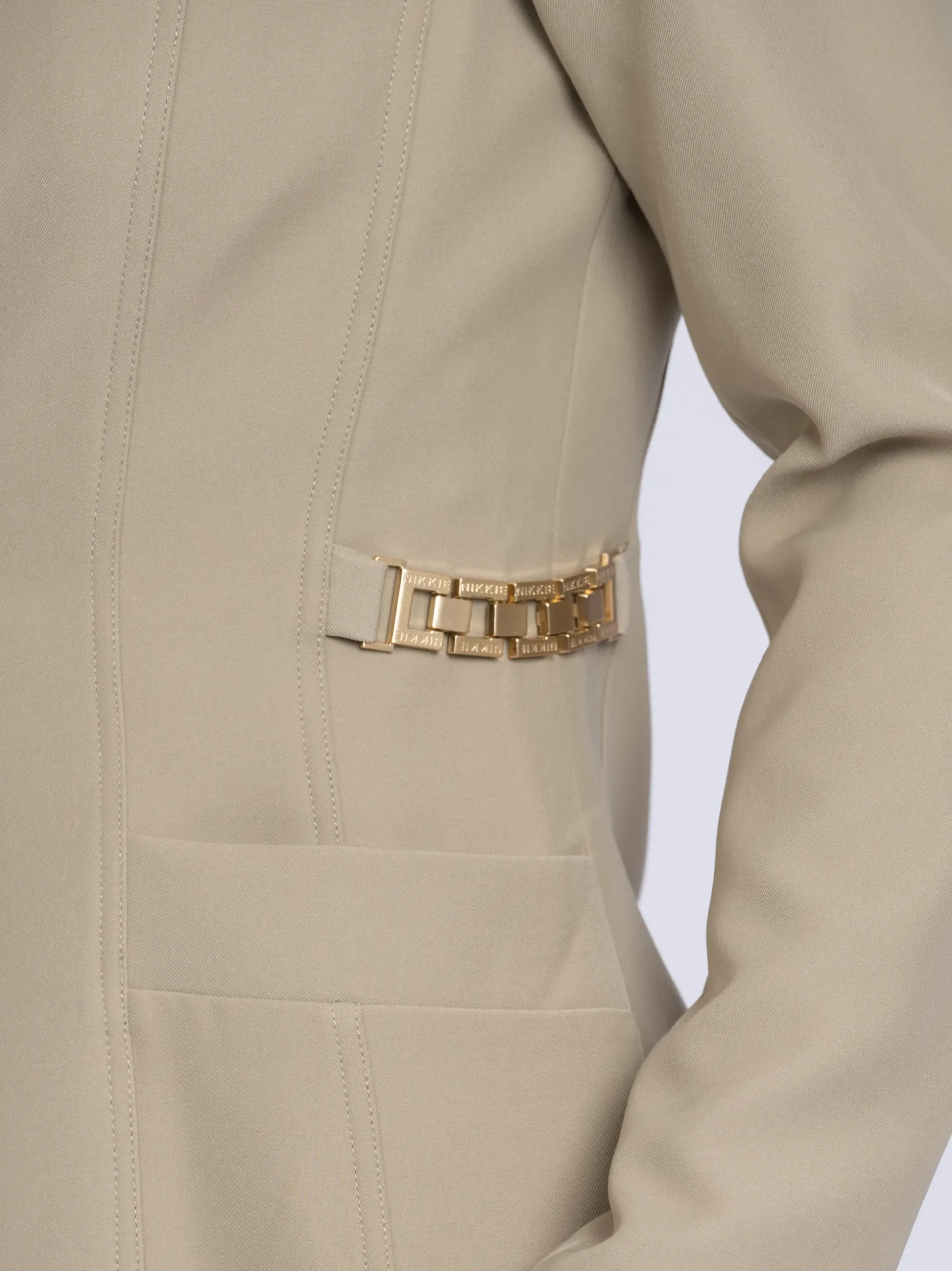 Blazer met ketting detail