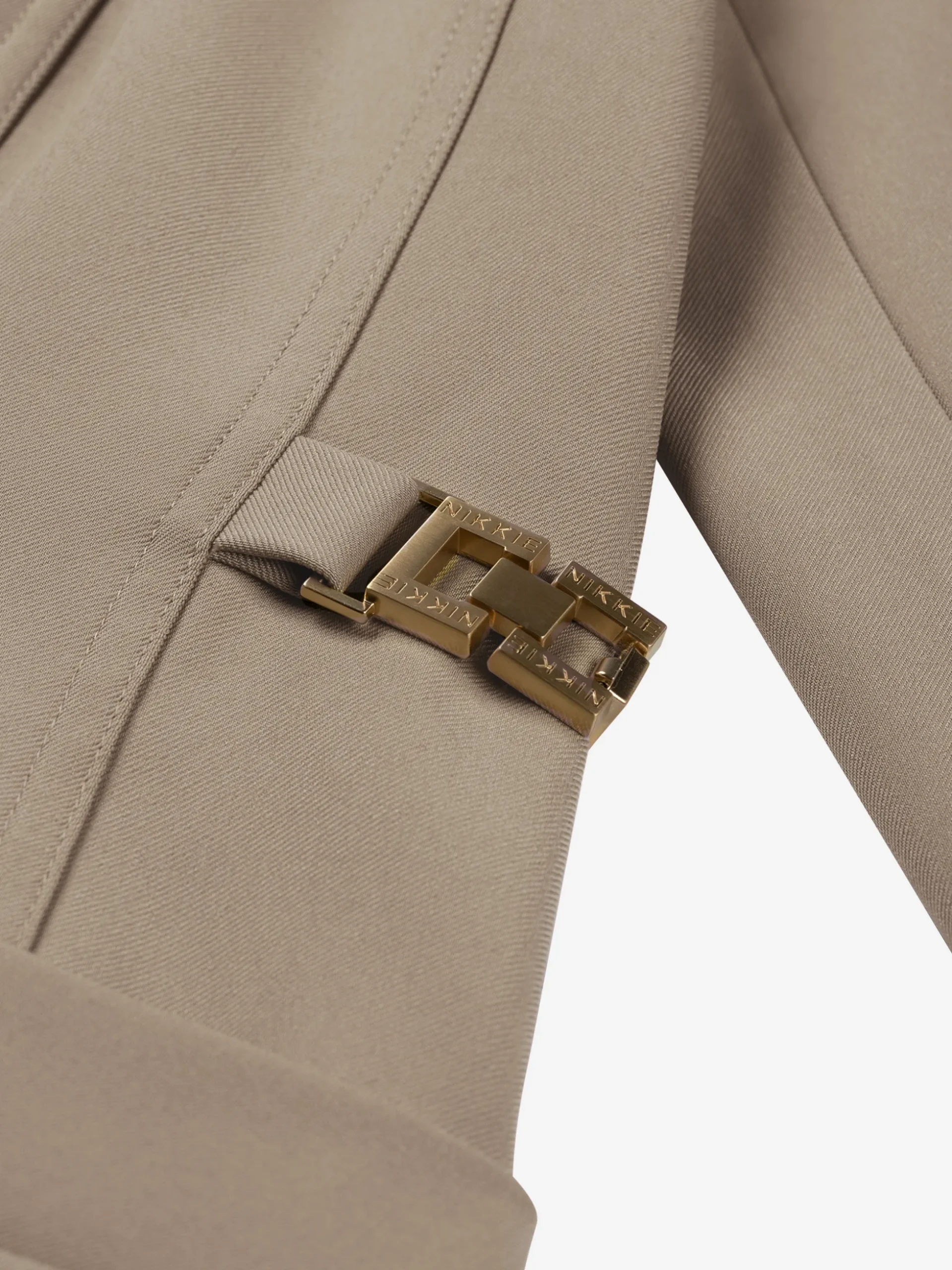 Blazer met ketting detail