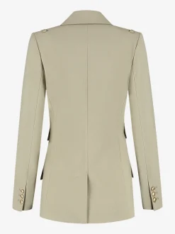 Blazer met N-knopen en dubbele klepzakken