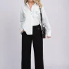 Blouse with FH logo