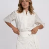 Broderie anglaise wikkelrok