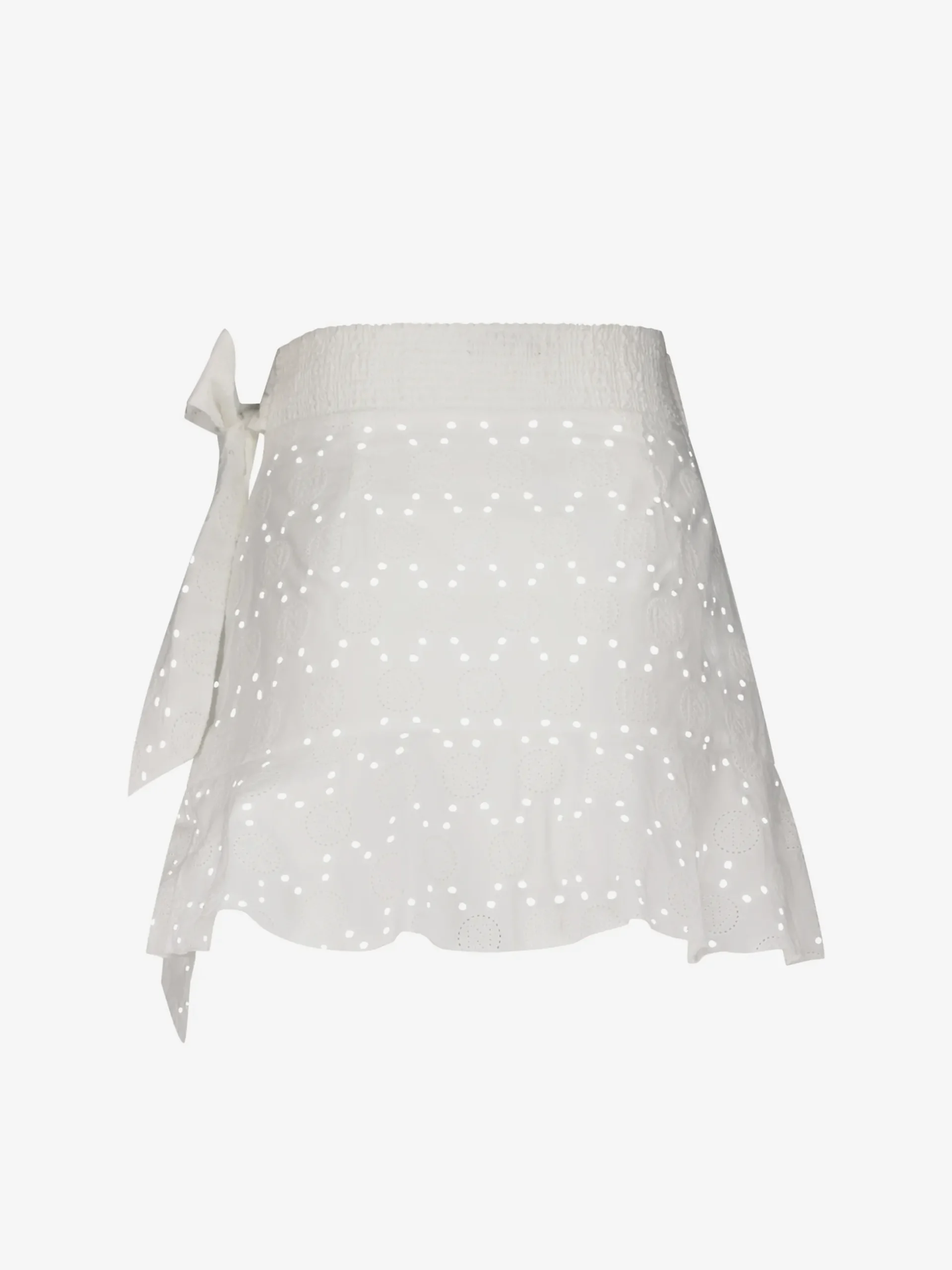 Broderie anglaise wikkelrok