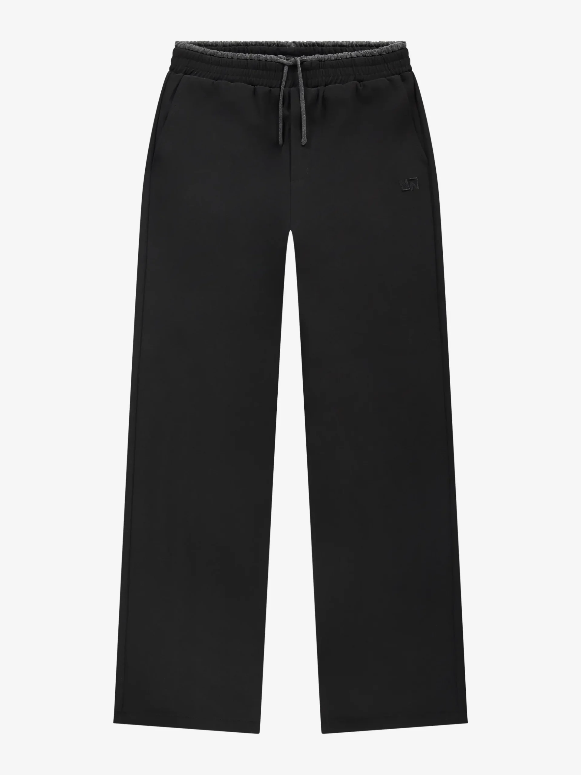 Broek met dubbele tailleband en trekkoord