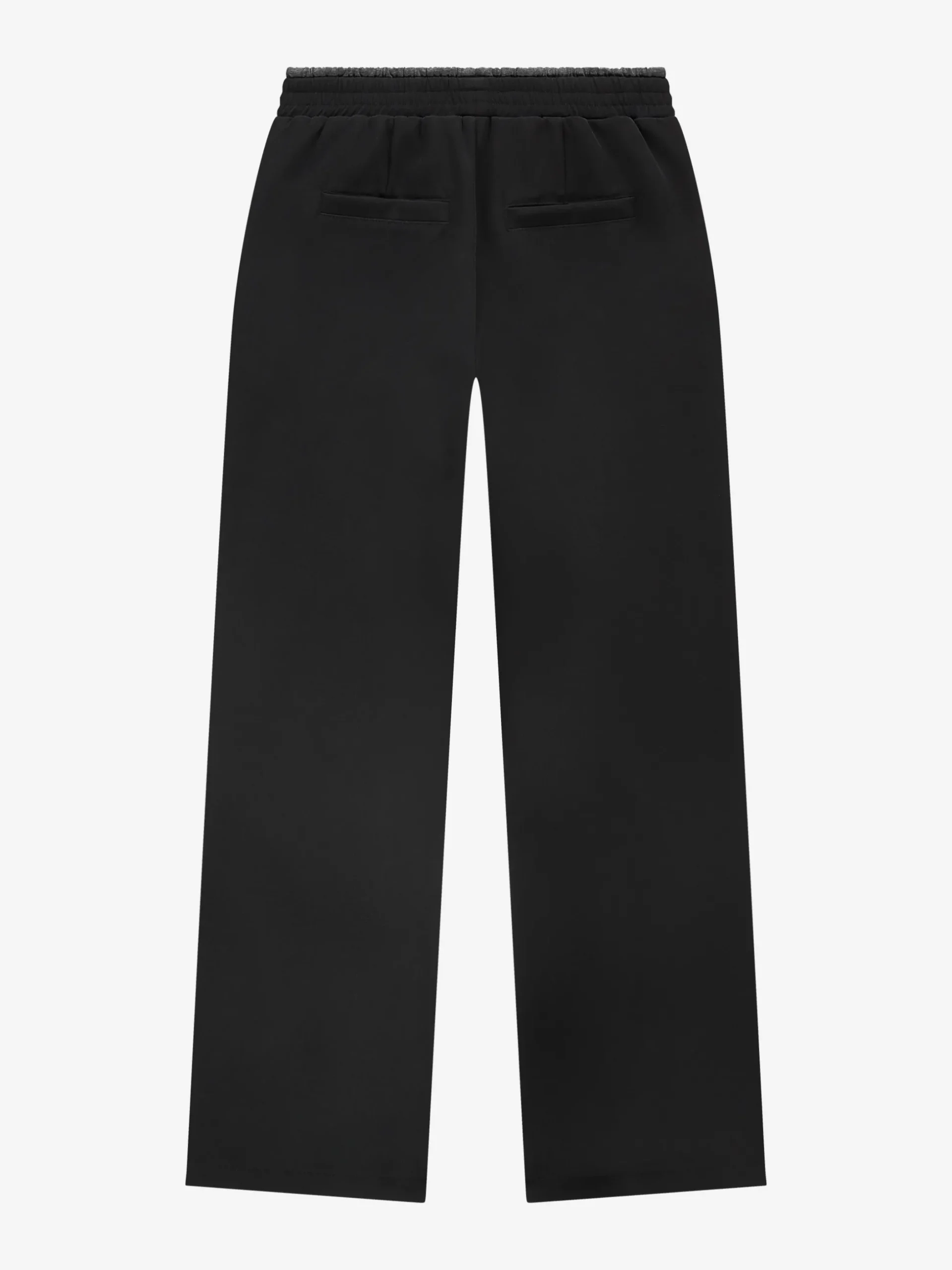 Broek met dubbele tailleband en trekkoord