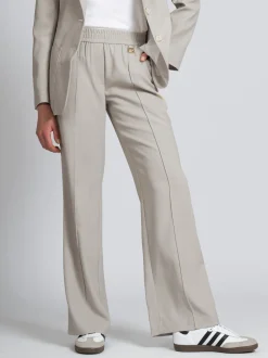 Broek met elastische tailleband en FH logo detail