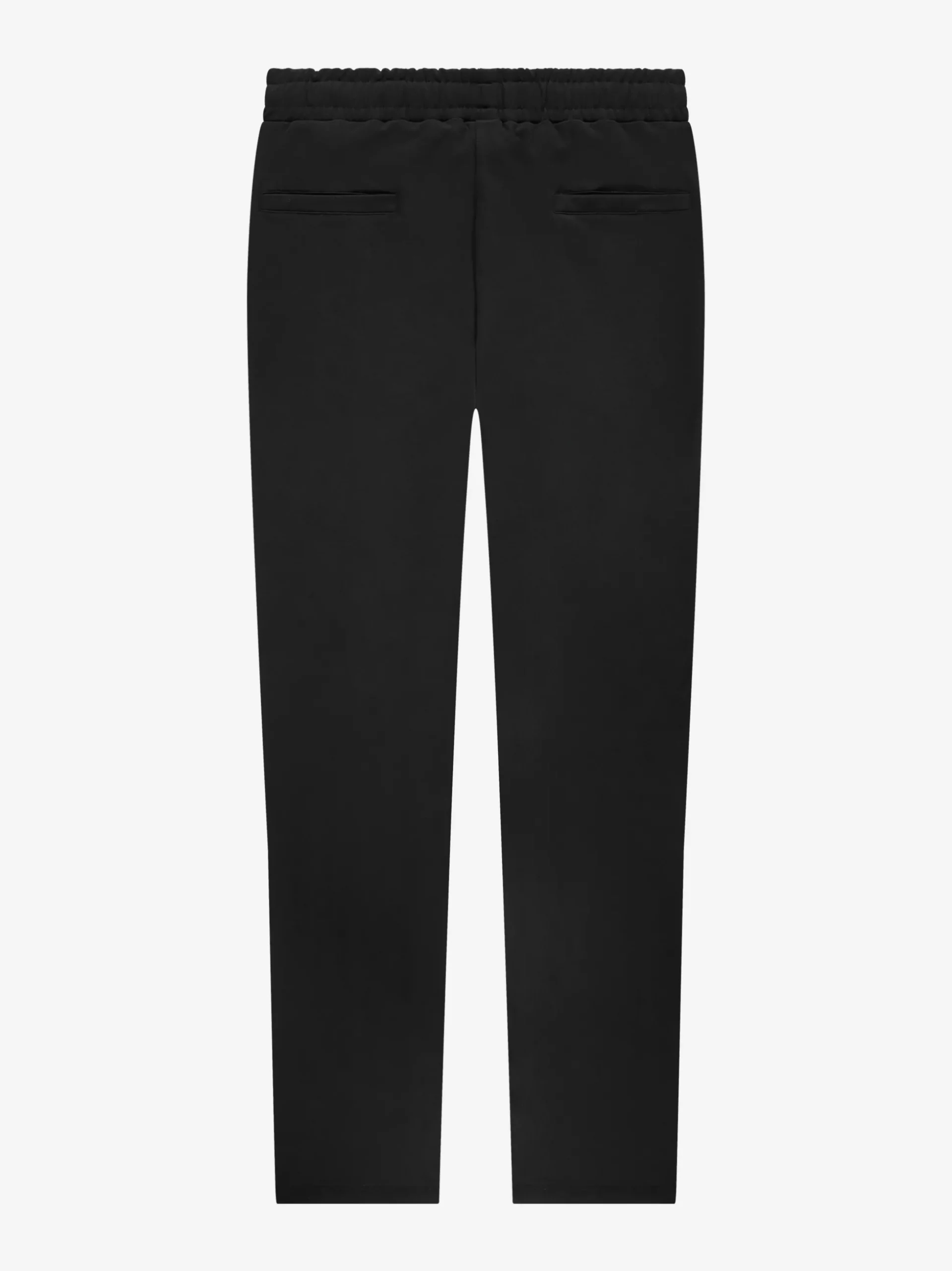 Broek met elastische tailleband en koord