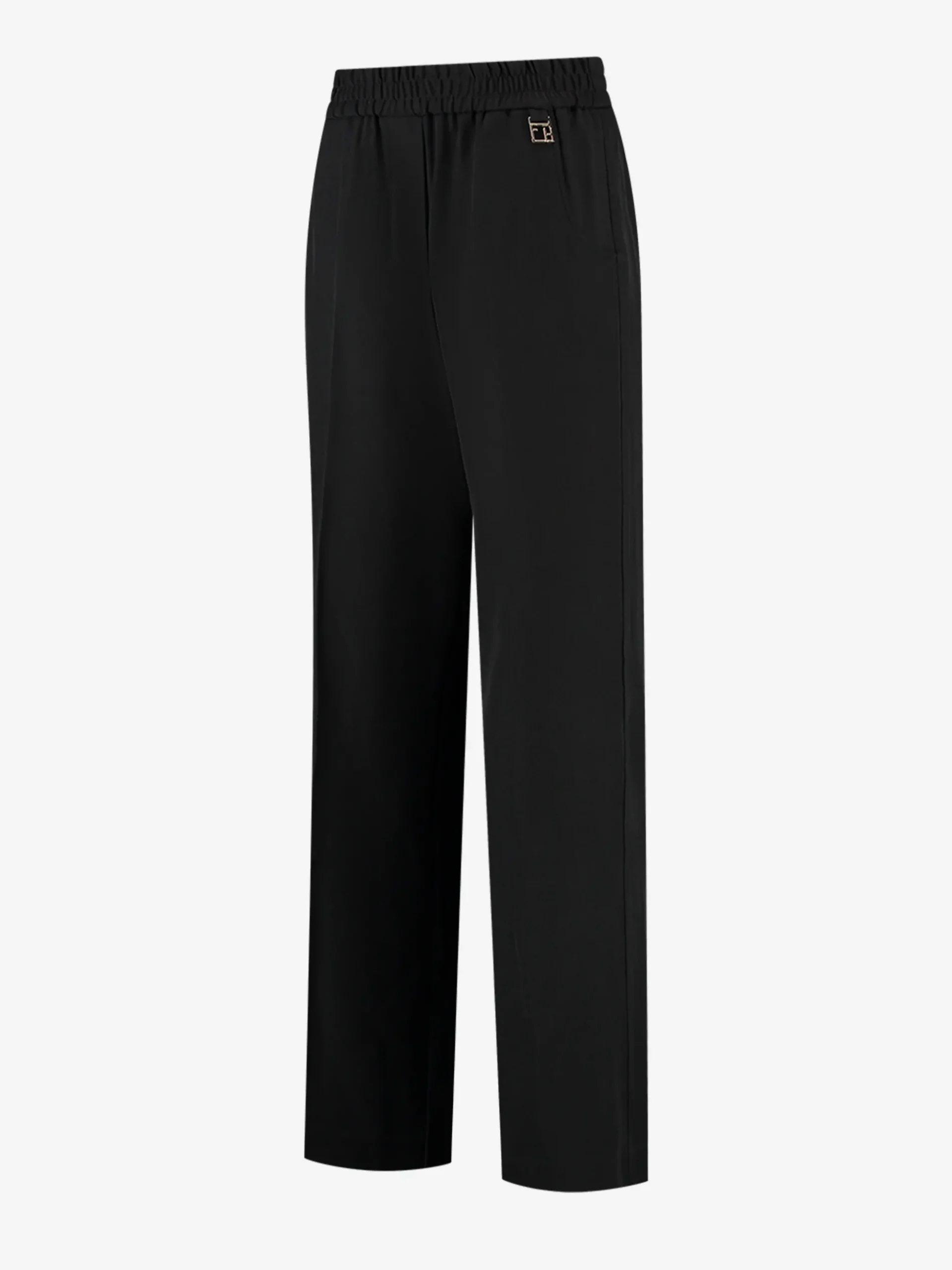 Broek met wijde pijpen en FH logo