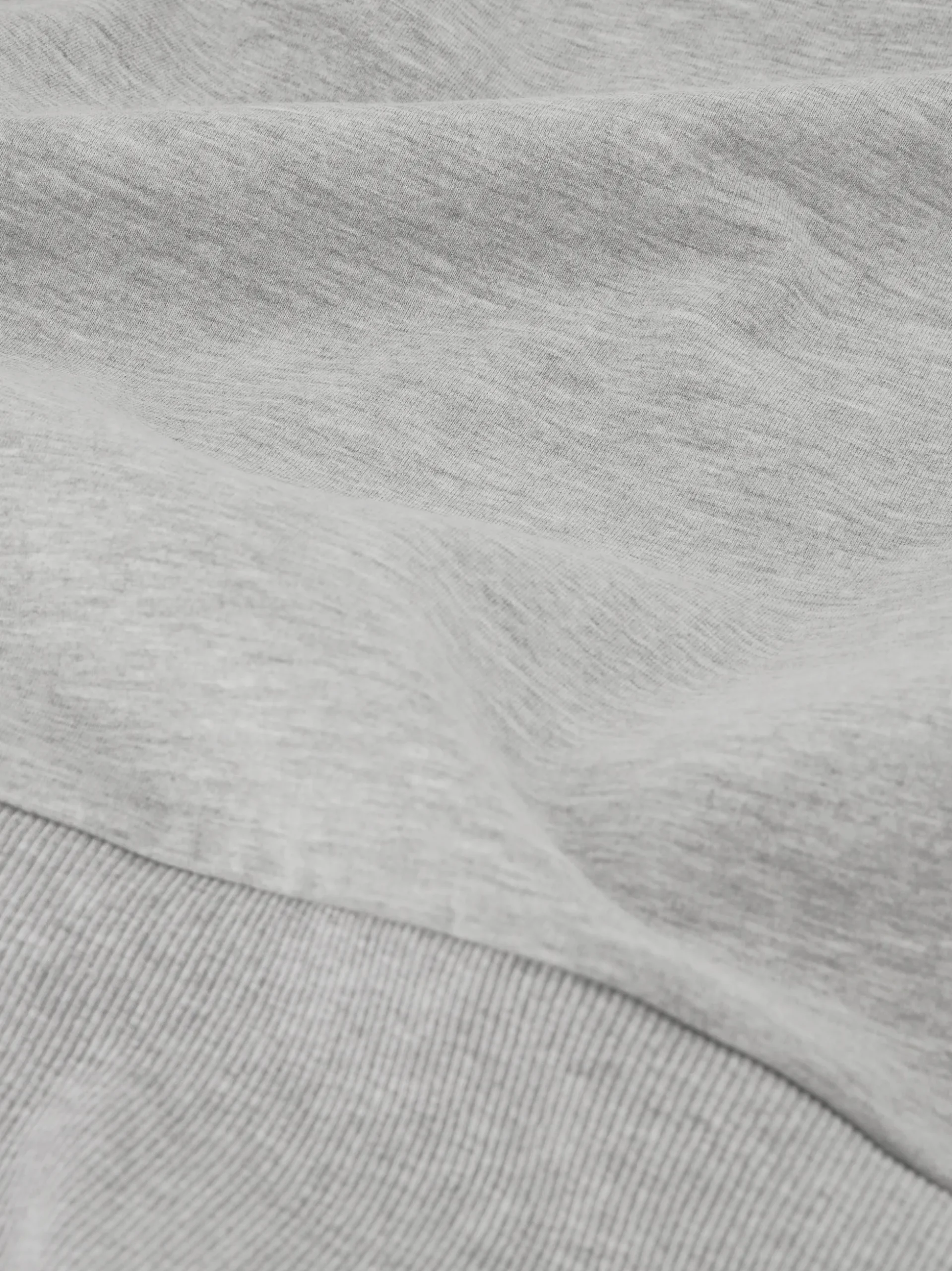 Cropped sweater met brede elastische tailleband