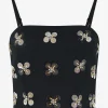 Cropped top met pailletten