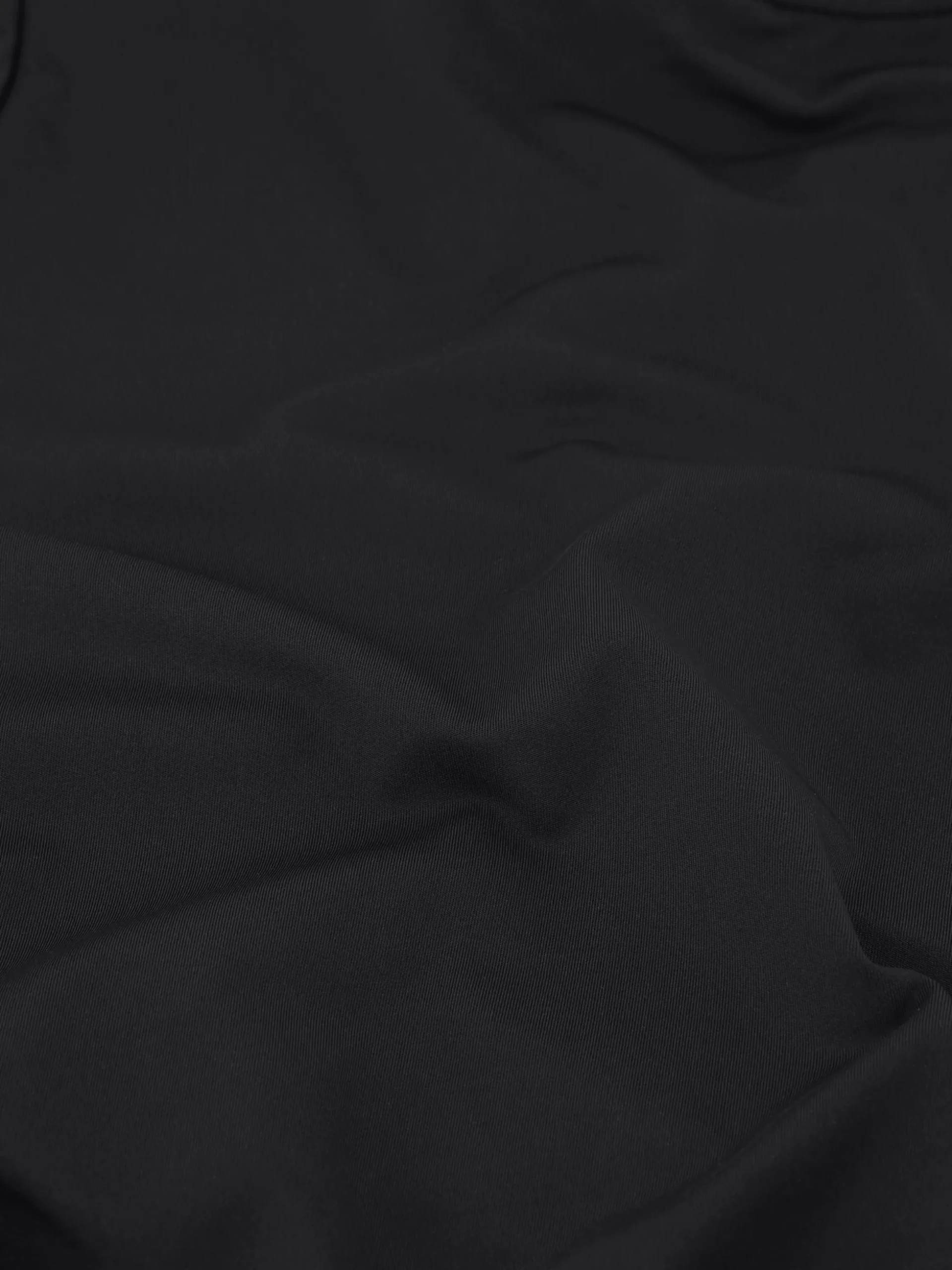Cropped T-shirt met gedrapeerd detail