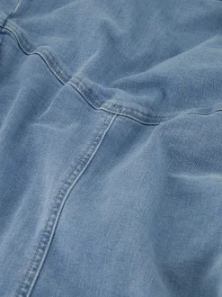 Denim body met omslagrand met N-logo