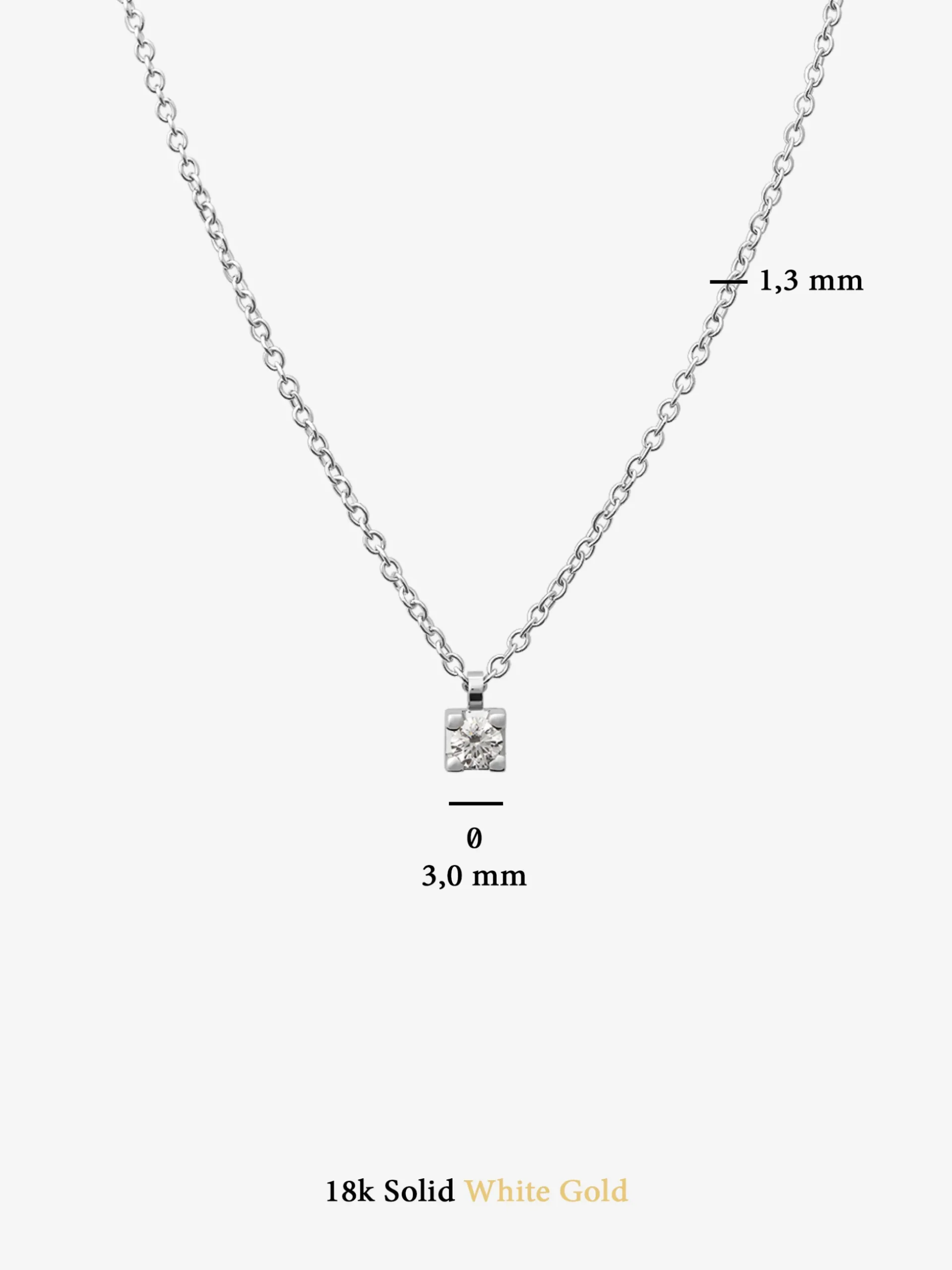 DIAMANTEN KETTING