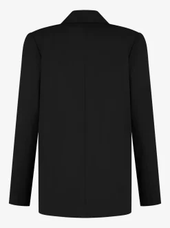 Double-breasted oversized blazer