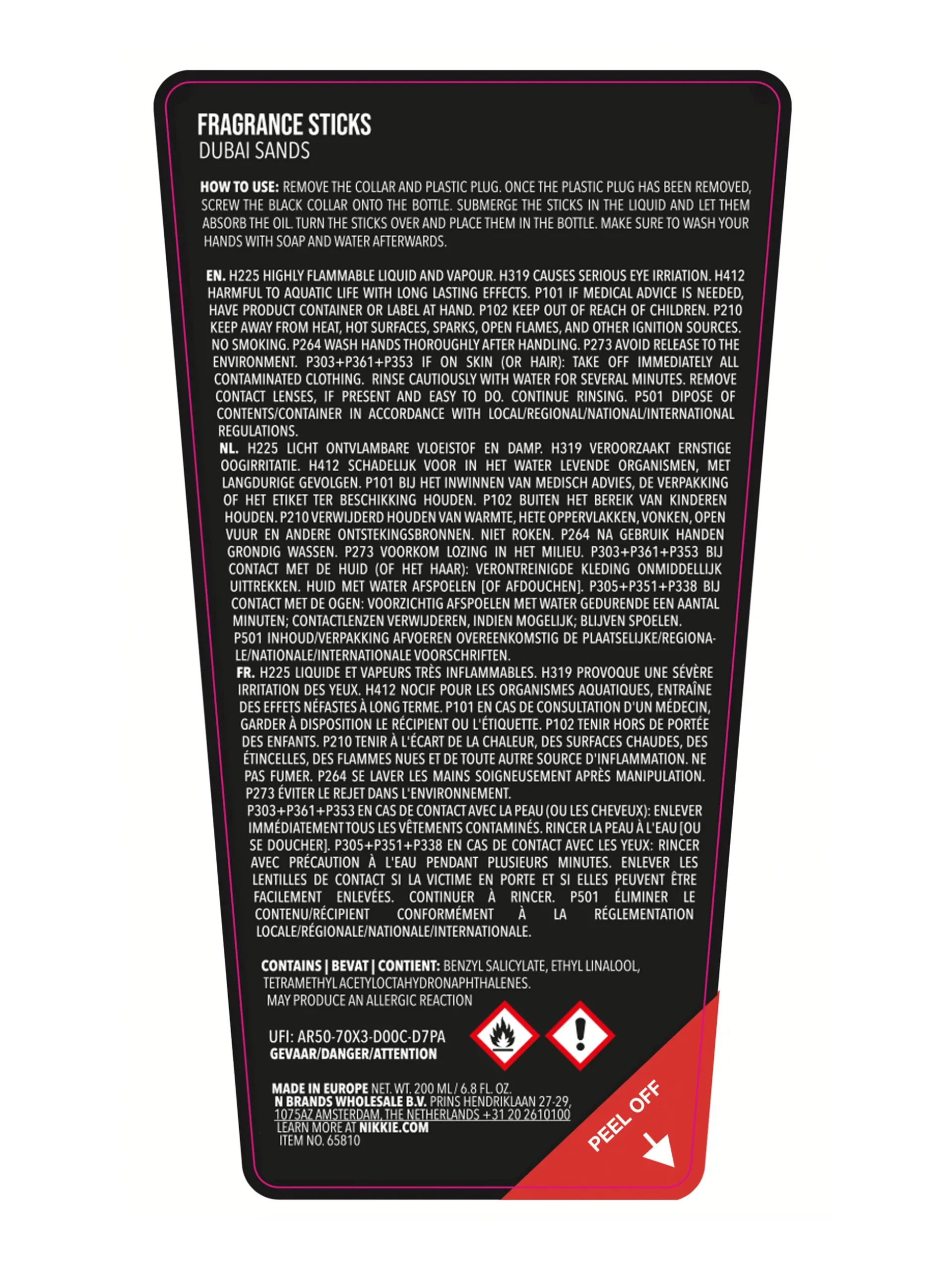 Dubai Sands Fragrance Sticks