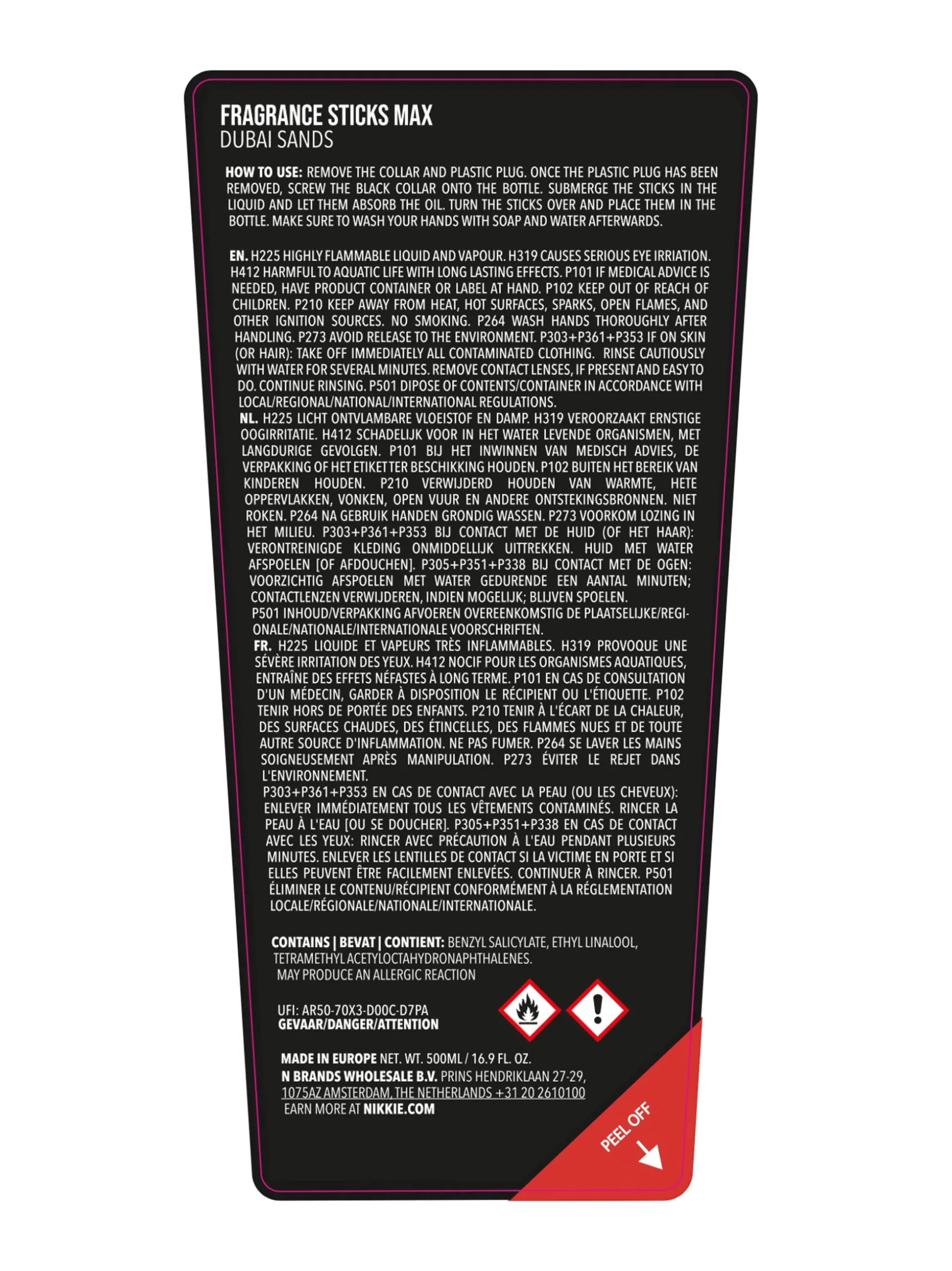 Dubai Sands Fragrance Sticks Max