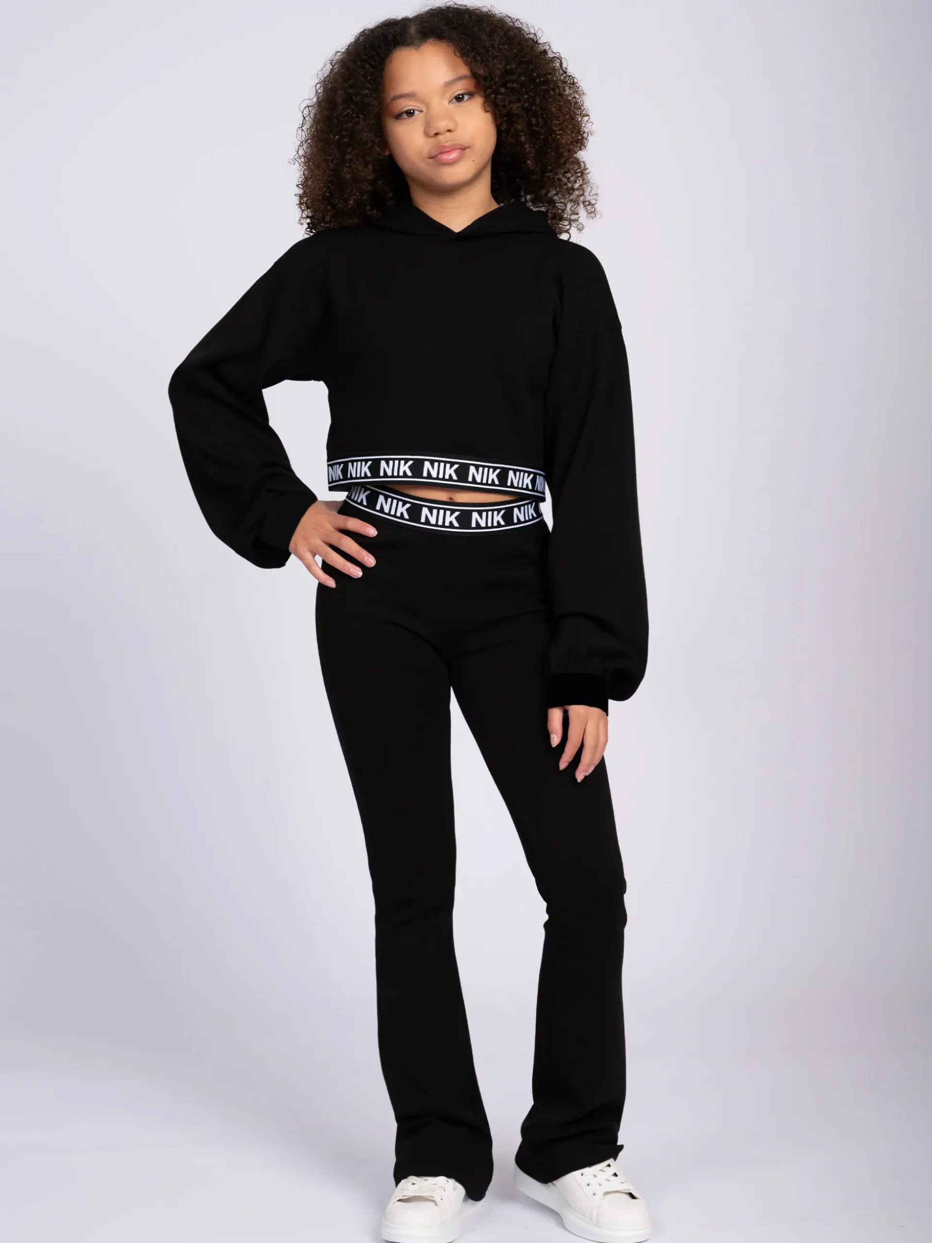 Flared broek met NIK&NIK tailleband