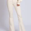 Flared jeans met mid waist