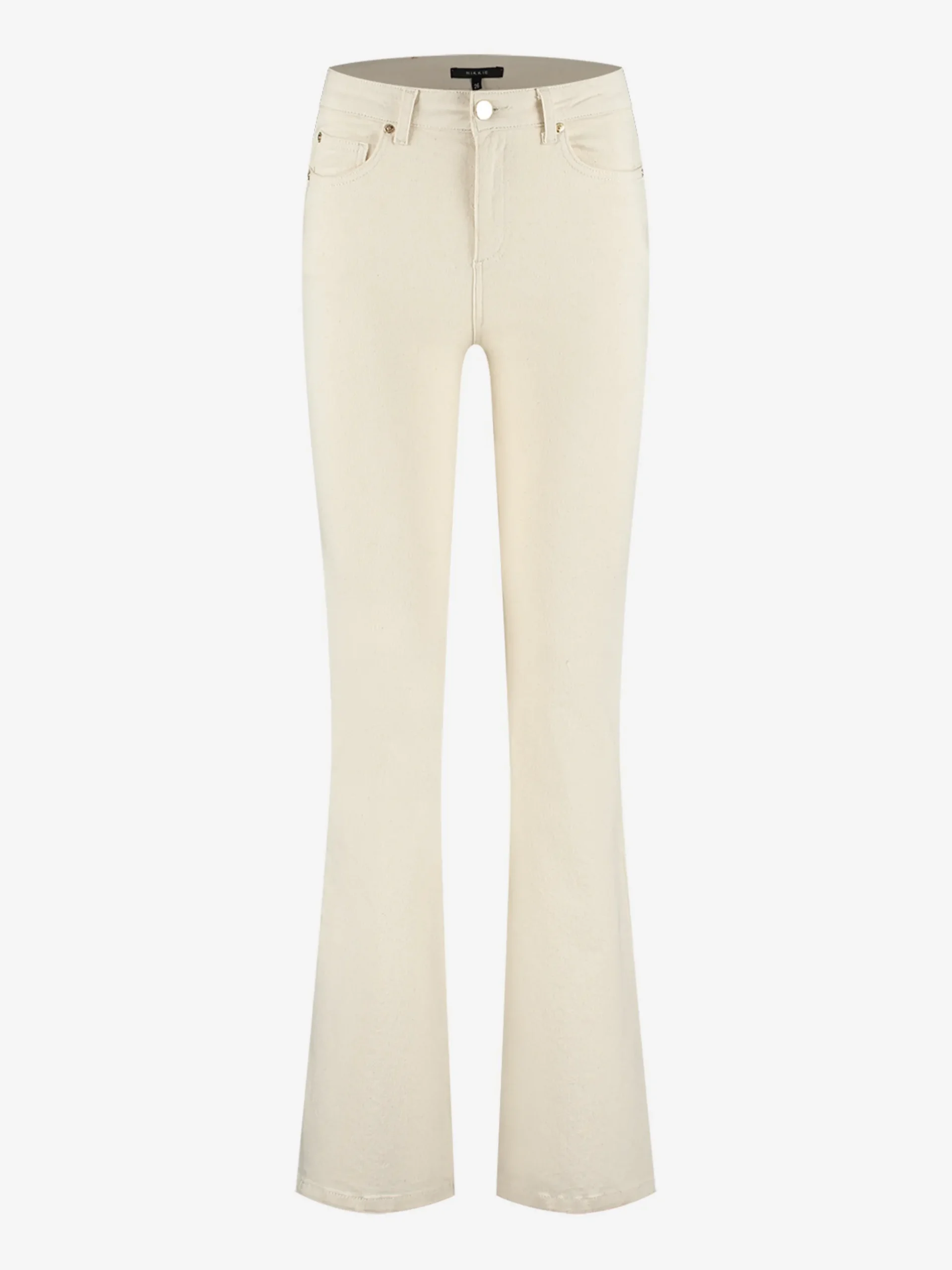 Flared jeans met mid waist