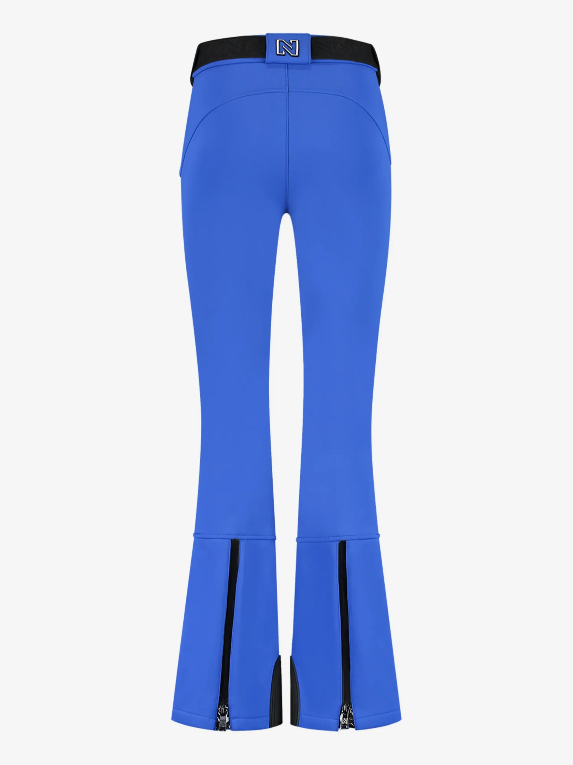 Flared ski broek met elastische riem