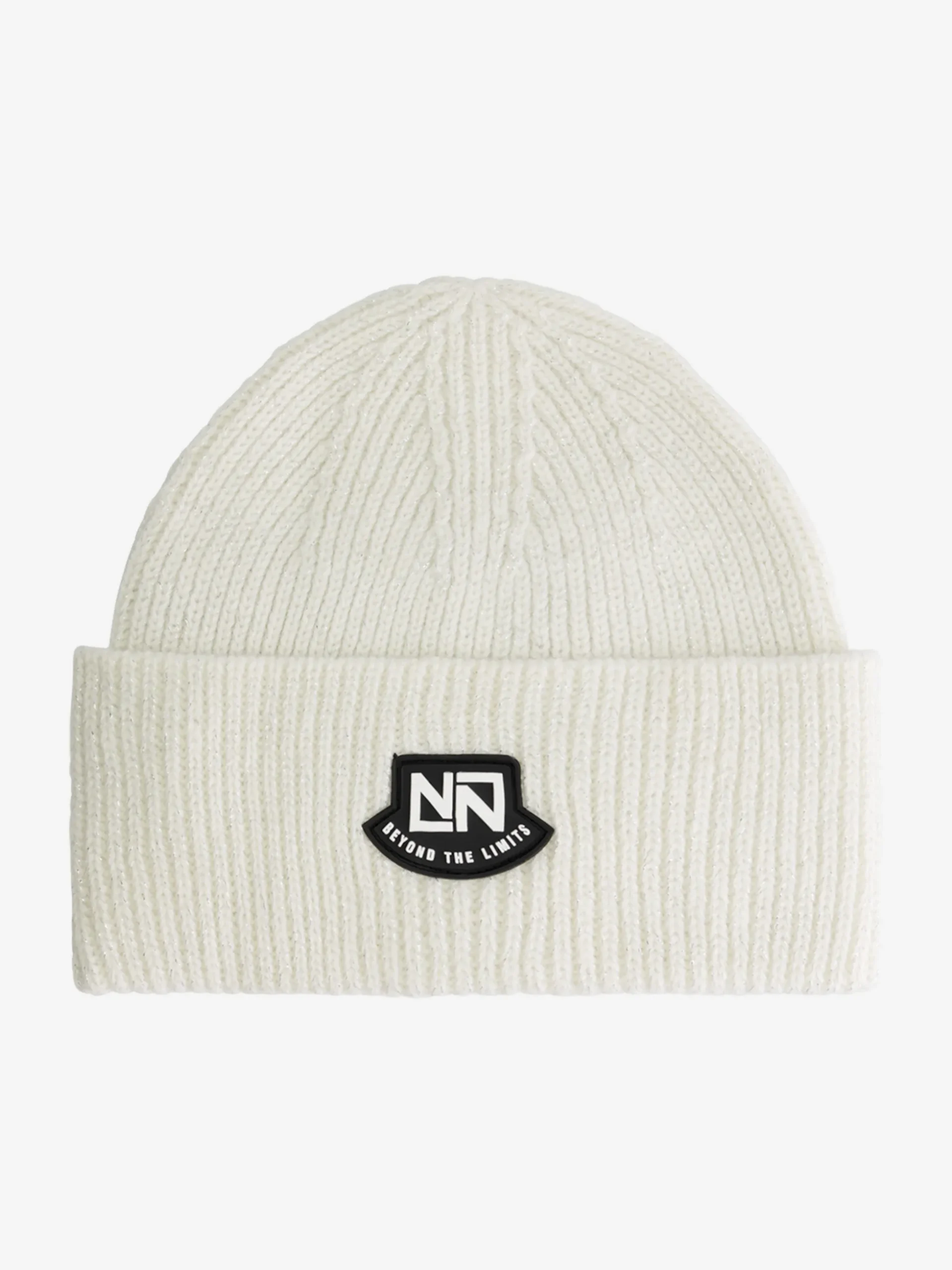 Gebreide muts met NIK&NIK logo patch