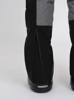 Gemu00ealeerde ski broek met verstelbare taille