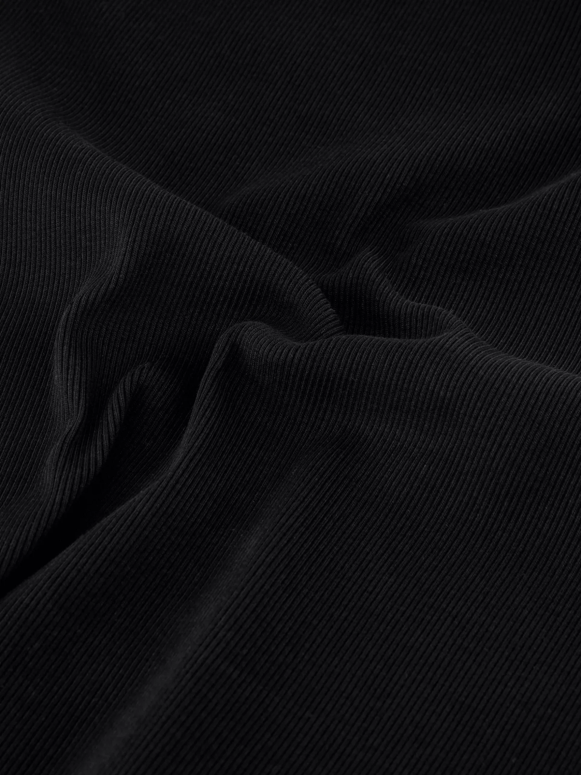 Geribde jurk met gedrapeerd detail