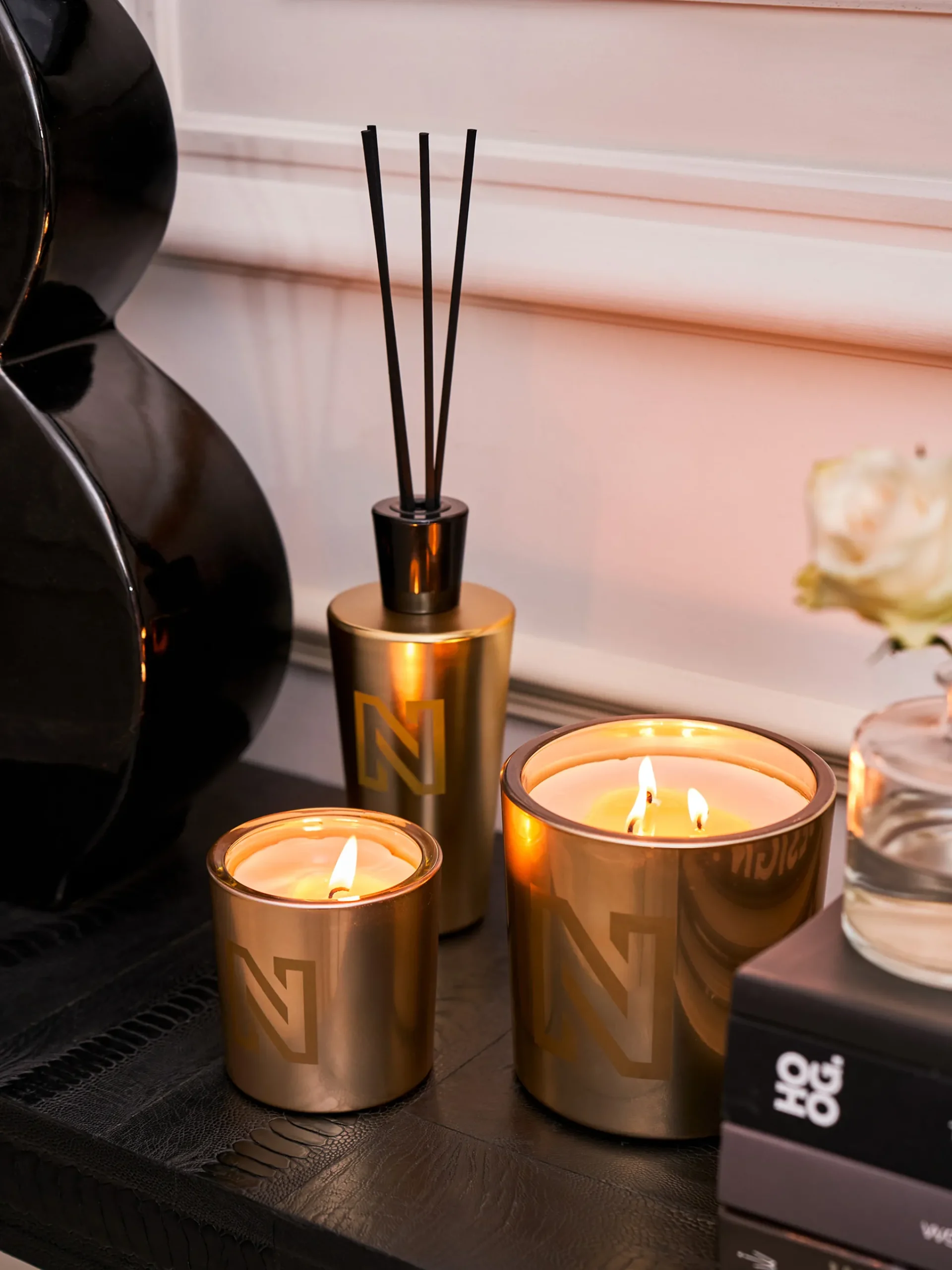 Golden Alps Scented Home Candle