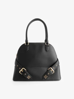 Grote shopper met decoratieve gespen