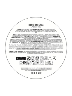 Jardin de Paris Scented Home Candle Max