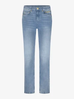 Jeans met ketting detail