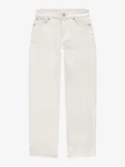 Jeans met rechte pijpen en NIKKIE details