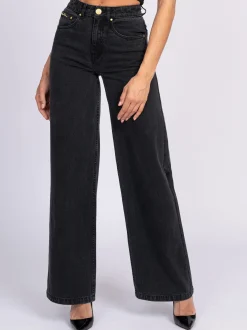 Jeans met wijde pijpen