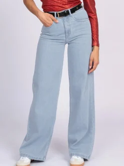 Jeans met wijde pijpen