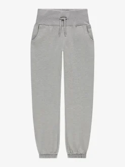 Joggingbroek met elastische tailleband en trekkoord