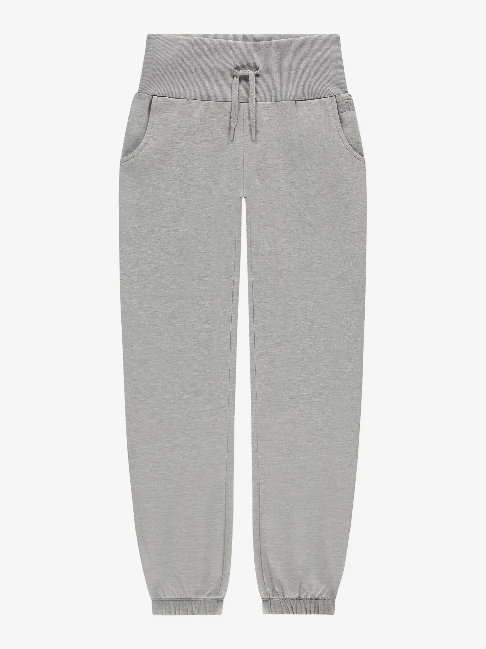 Joggingbroek met elastische tailleband en trekkoord