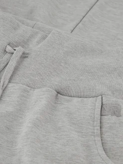 Joggingbroek met elastische tailleband en trekkoord