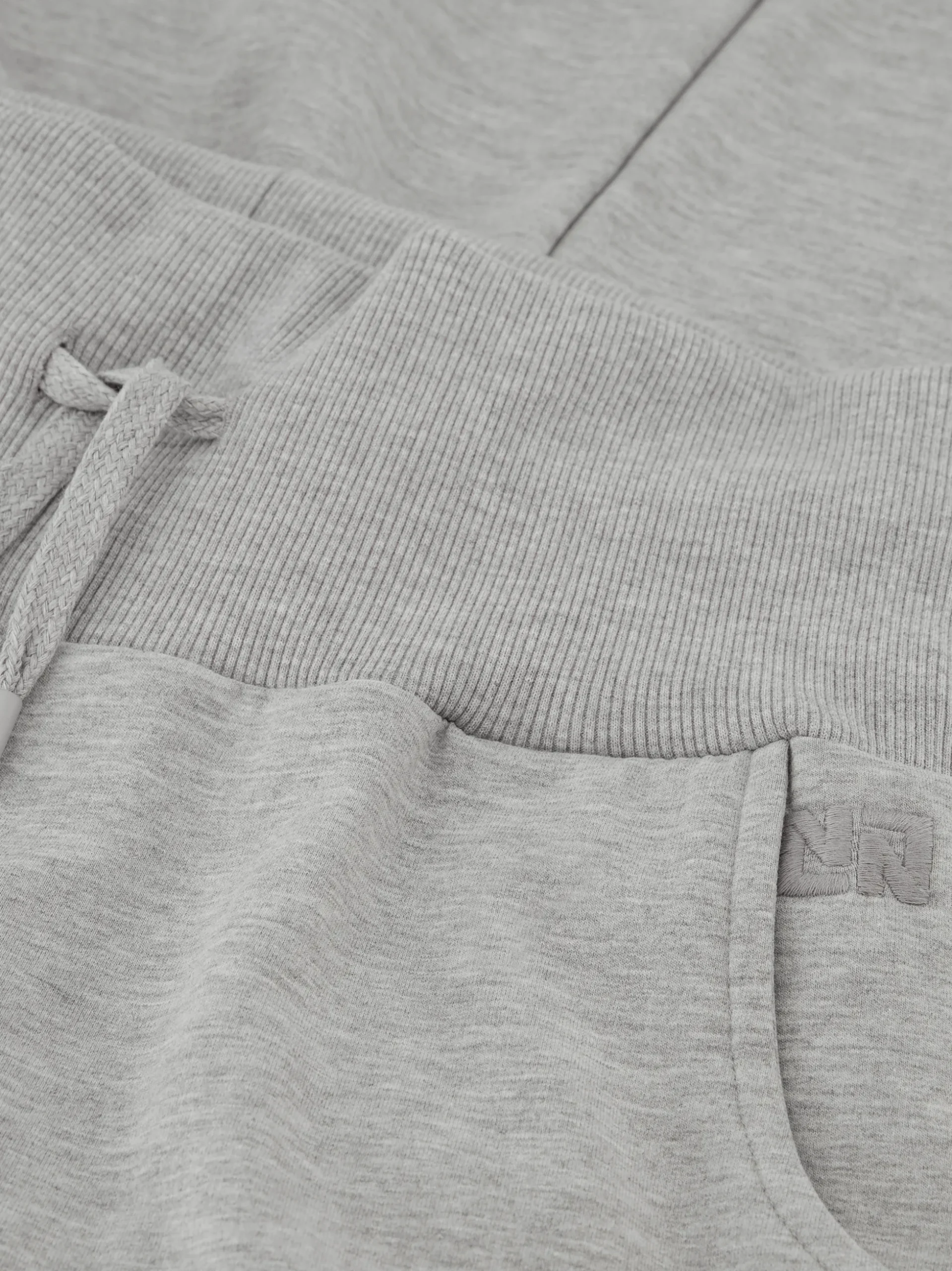 Joggingbroek met elastische tailleband en trekkoord