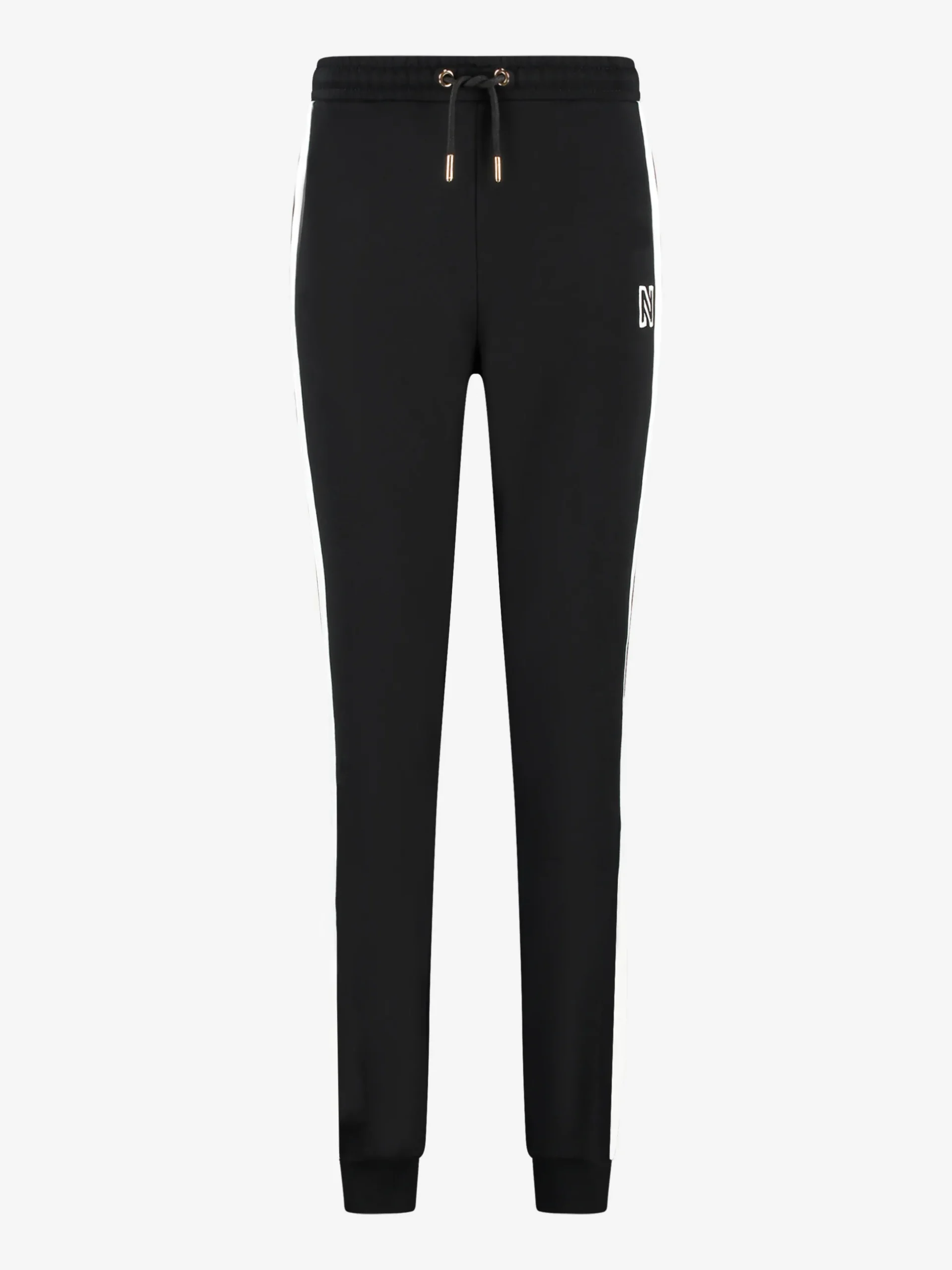 Joggingbroek met strepen aan zijkant