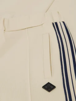 Joggingbroek met strepen op zijkant