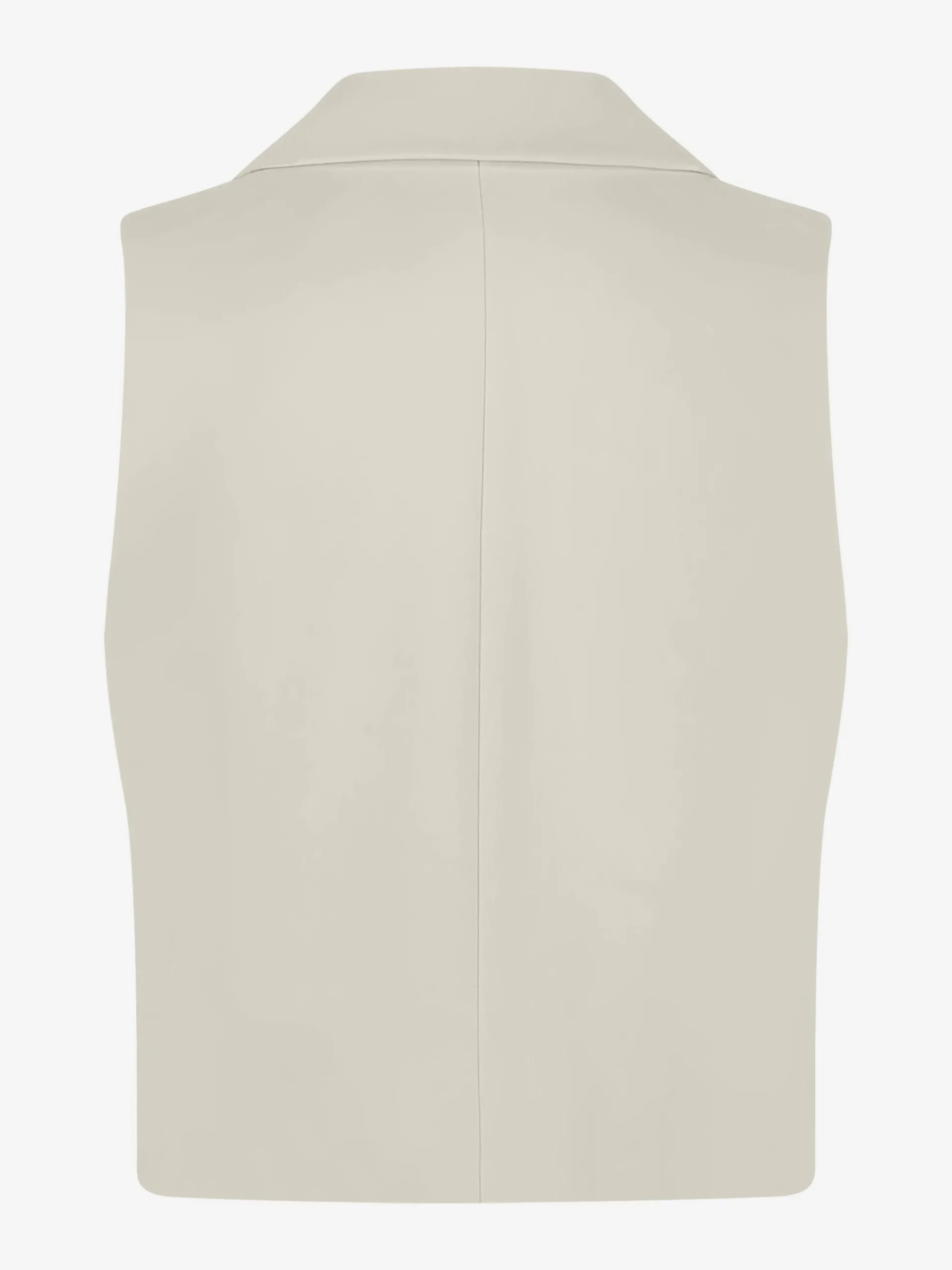 Kort gilet met overslag en N-knopen