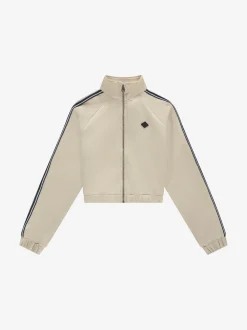 Kort vest met strepen aan zijkant